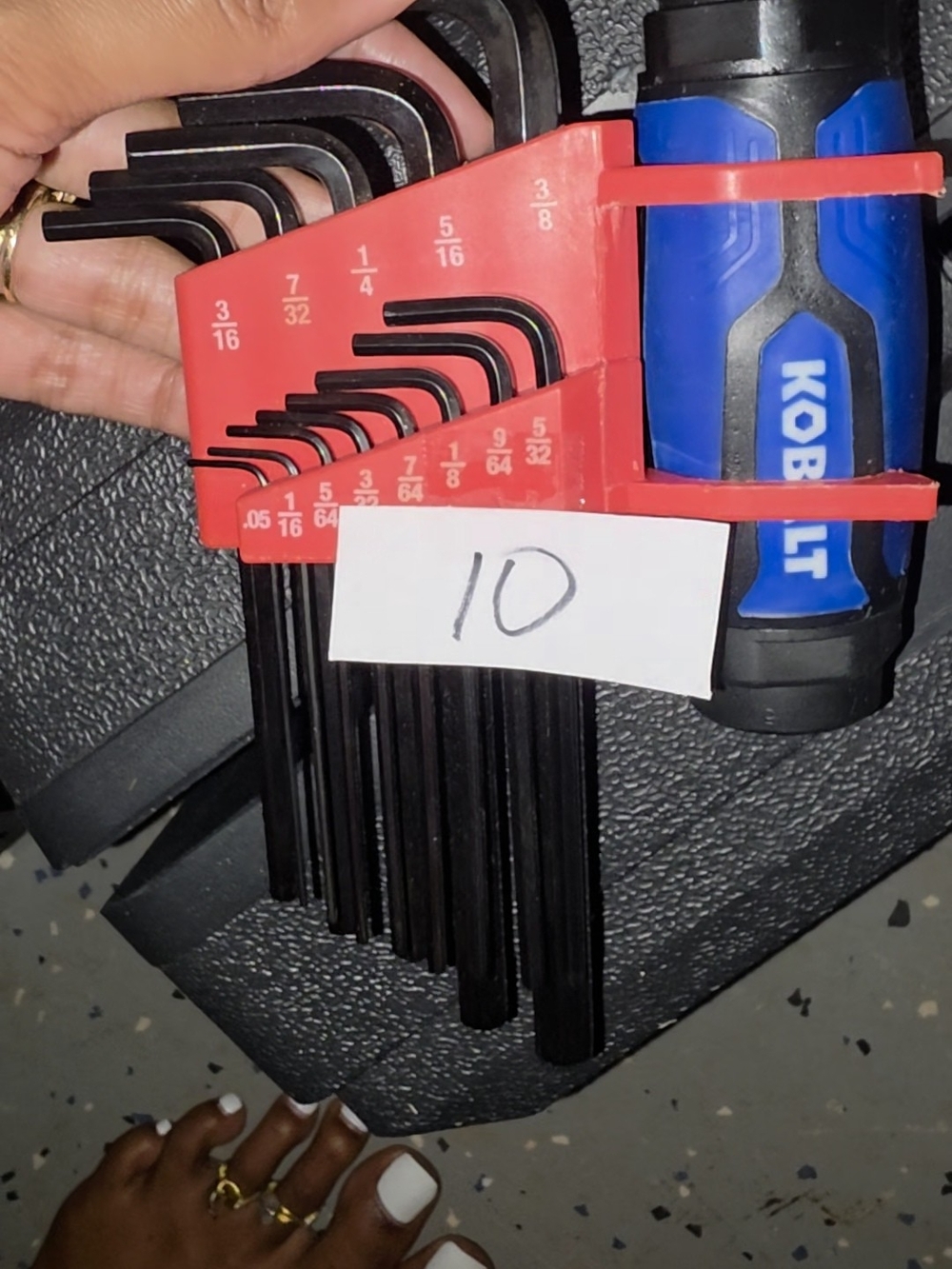 Kobalt Hex Key Set - Picture 4 of 4